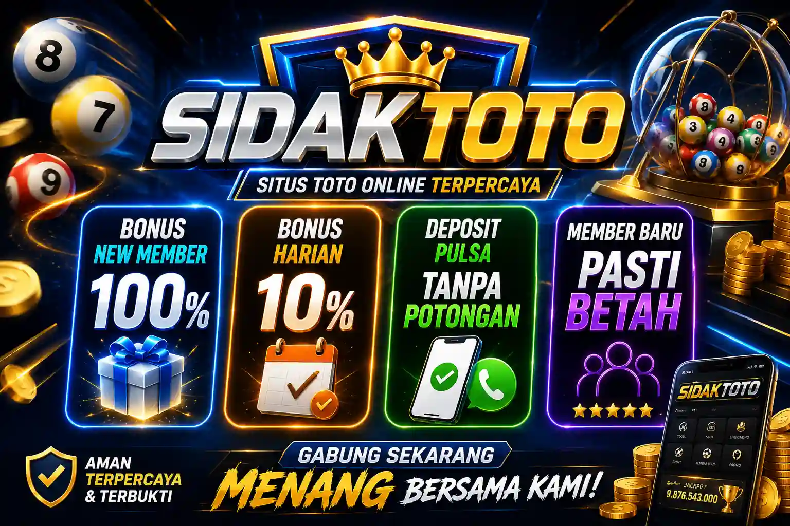 Informasi promo SIDAKTOTO